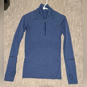 Lululemon Athletica Quarter-zip Long Sleeve Shirt